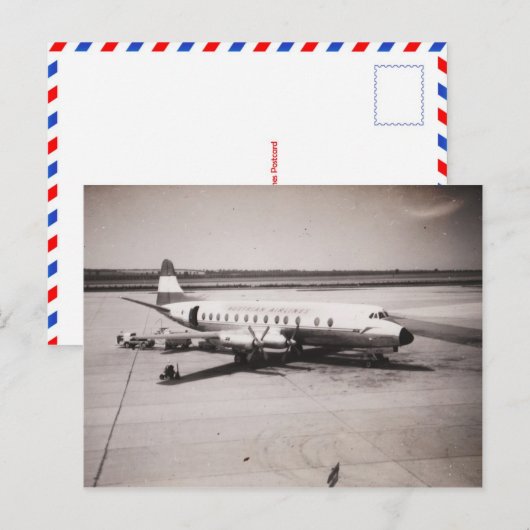 Carte postale "Austrian Airlines" (Devant / Derrière)