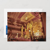Carte Postale autel du temple chinois (Devant / Derrière)