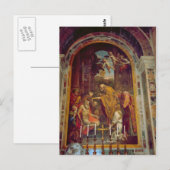 Carte Postale Autel secondaire dans la basilique Saint-Pierre (Devant / Derrière)