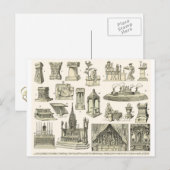 Carte Postale autels vintages (Devant / Derrière)