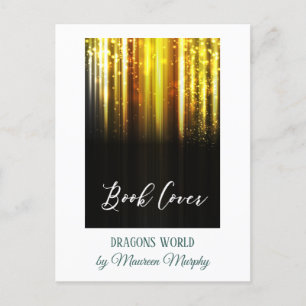 Carte Postale Auteur Couverture de livre promotionnelle