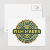 Carte Postale Authentic Film Maker (Devant / Derrière)