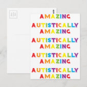 Carte Postale Autiquement Extraordinaire (Devant / Derrière)