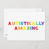 Carte Postale Autiquement Extraordinaire (Devant / Derrière)