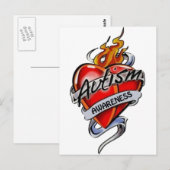 CARTE POSTALE AUTISM_19 (Devant / Derrière)
