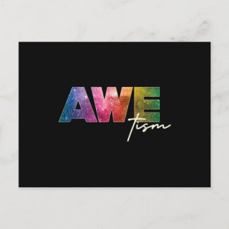 Carte Postale Autism Awareness Autism Spectrum Neurodiverse Spac