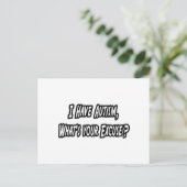 Carte Postale Autism... Your Excuse ? (Debout devant)