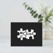 Carte Postale Autisme être enfant (Debout devant)