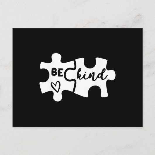 Carte Postale Autisme être enfant (Devant)