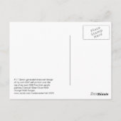 Carte postale AUTO-PORTRAIT DE WESTERFIELD (Dos)