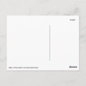 Carte Postale Auto-Portriat Vincent Van Gogh 1889 (Dos)