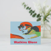 Carte Postale Auto Racer, Watkins Glenn (Debout devant)