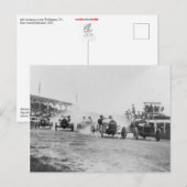 Carte Postale Auto Racing 1925 (Devant / Derrière)