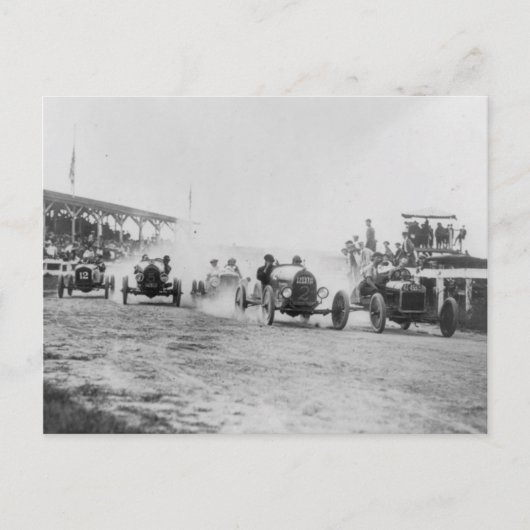 Carte Postale Auto Racing 1925 (Devant)