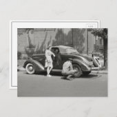 Carte Postale Auto Repair Service, 1942 (Devant / Derrière)