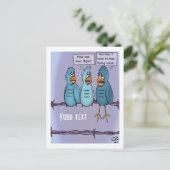 Carte Postale Autocar volant (Debout devant)