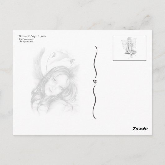 Carte postale autochtone du voyage (Dos)