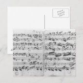 Carte Postale Autographe de la partita 'Sei gegruesset (Devant / Derrière)