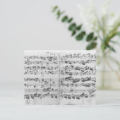 Carte Postale Autographe de la partita 'Sei gegruesset (Debout devant)