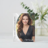 Carte postale Autographique Carte photo de glace m (Debout devant)