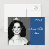 Carte postale automatique du concours (Devant / Derrière)