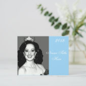 Carte postale automatique du concours (Debout devant)