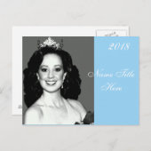 Carte postale automatique du concours (Devant / Derrière)