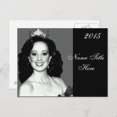 Carte postale automatique du concours (Devant / Derrière)