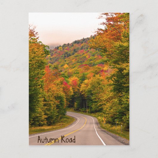 Carte postale Automne (Devant)