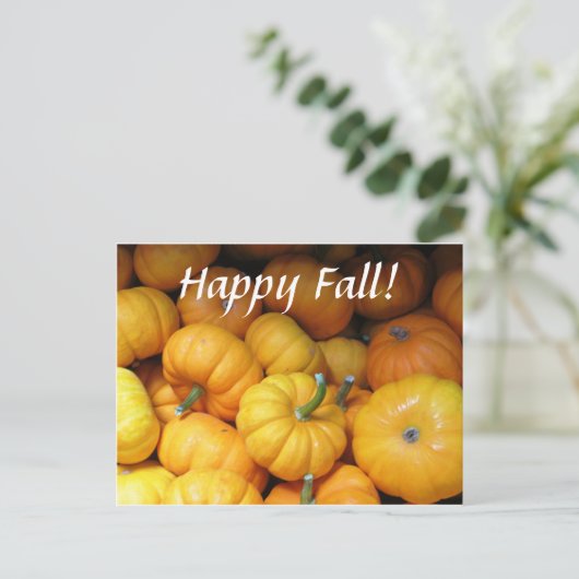 Carte postale Automne (Debout devant)