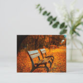Carte postale Automne (Debout devant)
