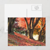 Carte Postale Automne (Devant / Derrière)