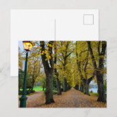 Carte Postale Automne (Devant / Derrière)
