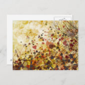 Carte postale Automne (Devant / Derrière)