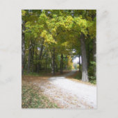 carte postale automne (Devant)