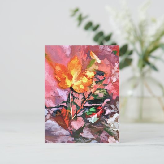 CARTE POSTALE AUTOMNE (Debout devant)