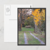 Carte Postale ~ Automne ~ 30 (Devant / Derrière)