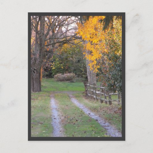 Carte Postale ~ Automne ~ 30 (Devant)