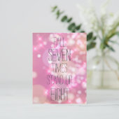 Carte Postale Automne 7 fois Levez-vous 8 - Citation Inspiration (Debout devant)