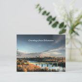 Carte Postale Automne à Edmonton, photo pittoresque (Debout devant)