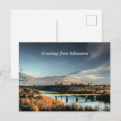 Carte Postale Automne à Edmonton, photo pittoresque (Devant / Derrière)