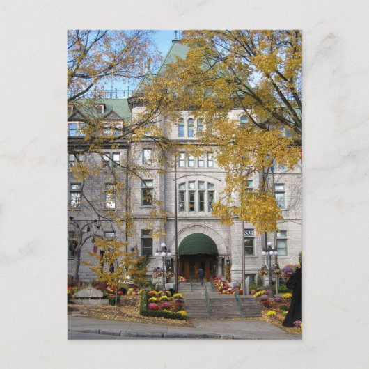 Carte Postale Automne à Québec (Devant)