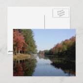 Carte Postale Automne Adirondack #003 (Devant / Derrière)