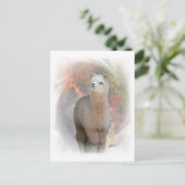 Carte postale Automne Alpaca (Debout devant)