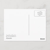 Carte postale Automne Alpaca (Dos)