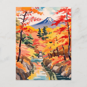 Carte Postale Automne Au Japon - Automne Japonais