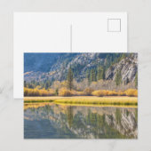 Carte Postale Automne au lac (Devant / Derrière)