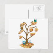 Carte Postale Automne automne (Devant / Derrière)