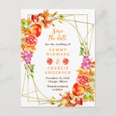 Carte Postale Automne Automne Cueillette Mariage Enregistrer La  (Devant)