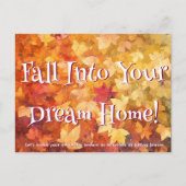 Carte Postale Automne Automne Marketing immobilier (Devant)